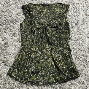 Vintage 90s A. Byer Sheer Going Out Special Occasion Top Size S